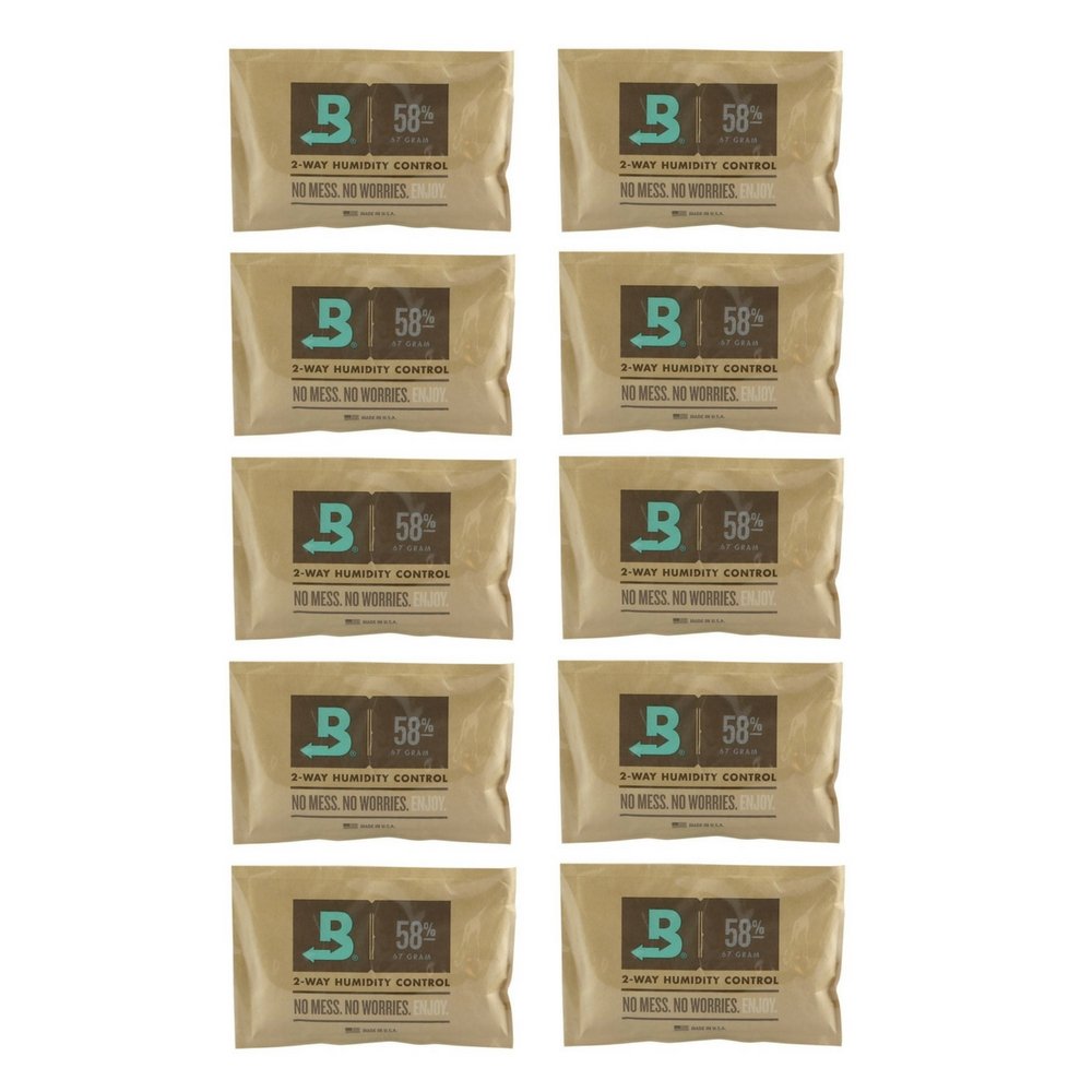 10 Pack Of 67 Gram Boveda Humidipaks - 58%