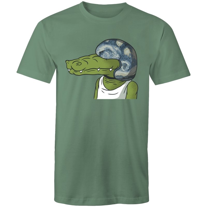 Men's Crocodile With Helmet T-shirt