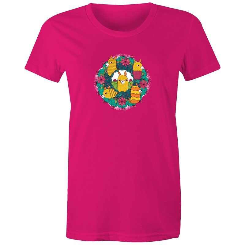 Women's Cute Llama T-shirt