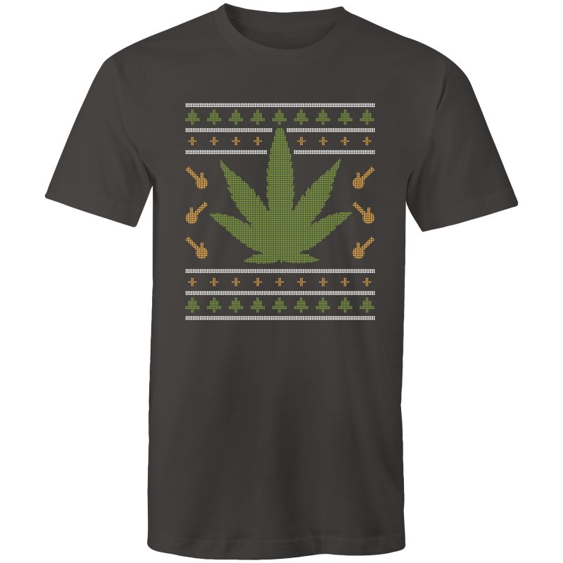 Men's Mary Jane Christmas Sweater Graphic T-shirt
