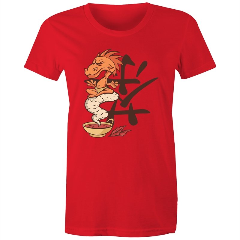 Women's Meditating Dragon T-shirt