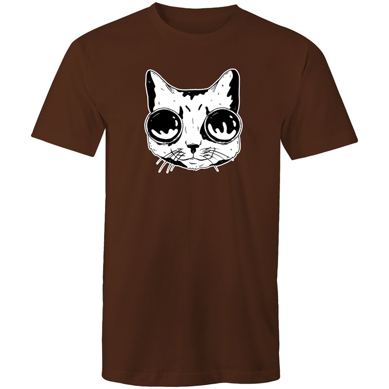 Men's Goggle Cat T-shirt