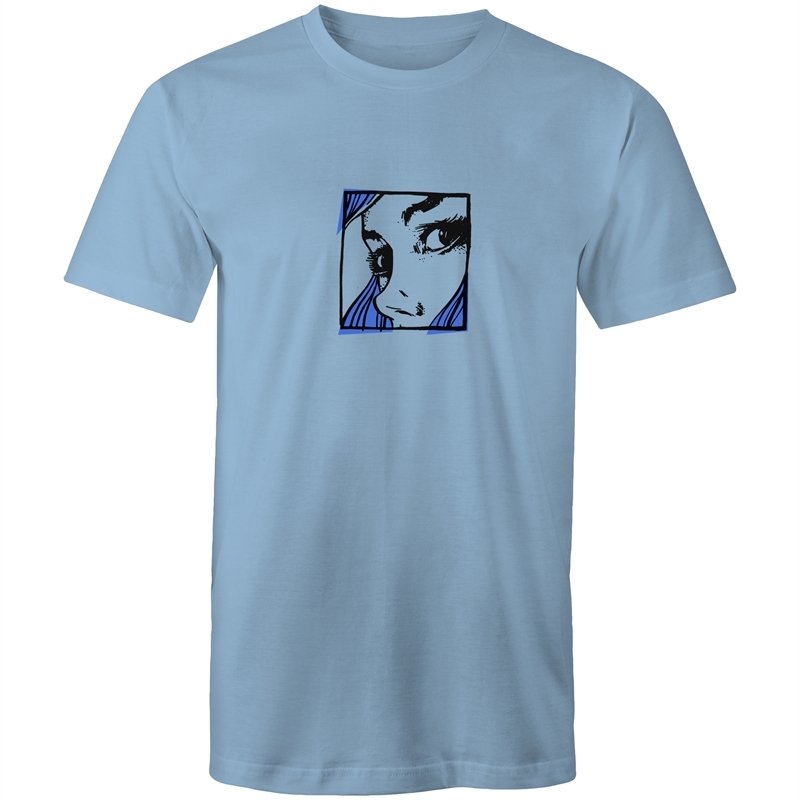 Men's Abstract Framed Girl T-shirt