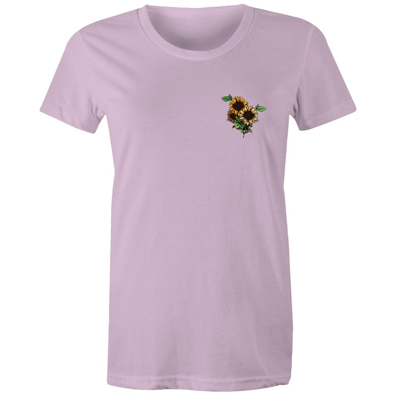 Women's Sunflower Pocket T-shirt