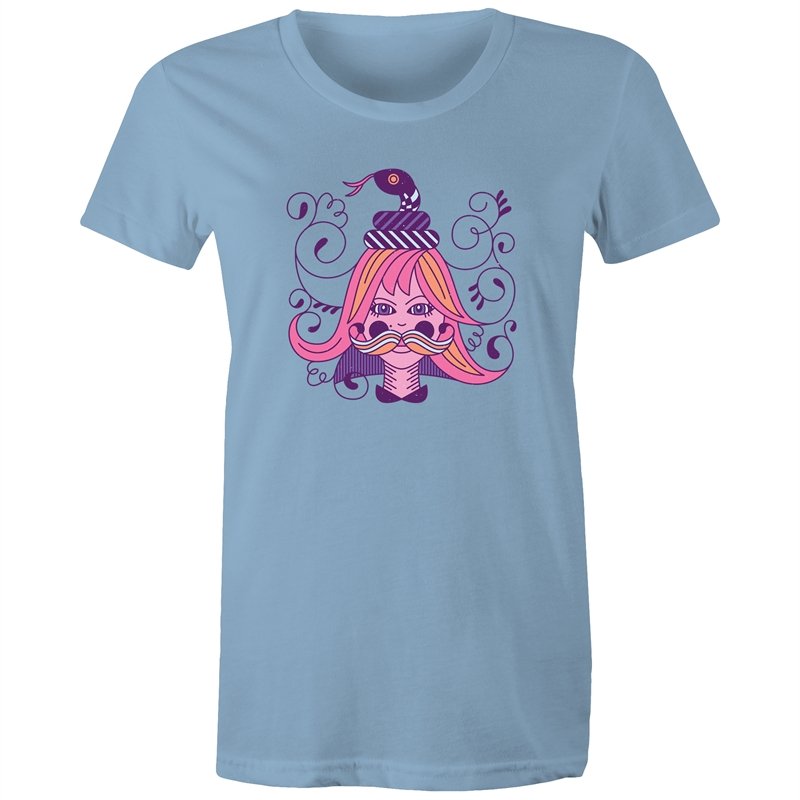 Women's Ornament Girl T-shirt