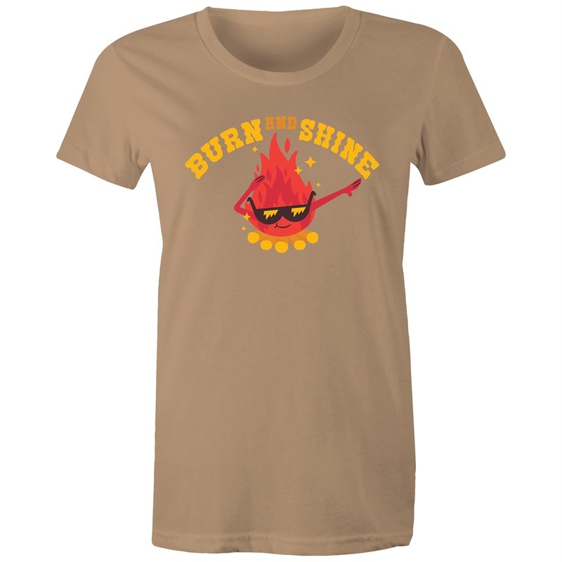 Women's Burn And Shine T-shirt