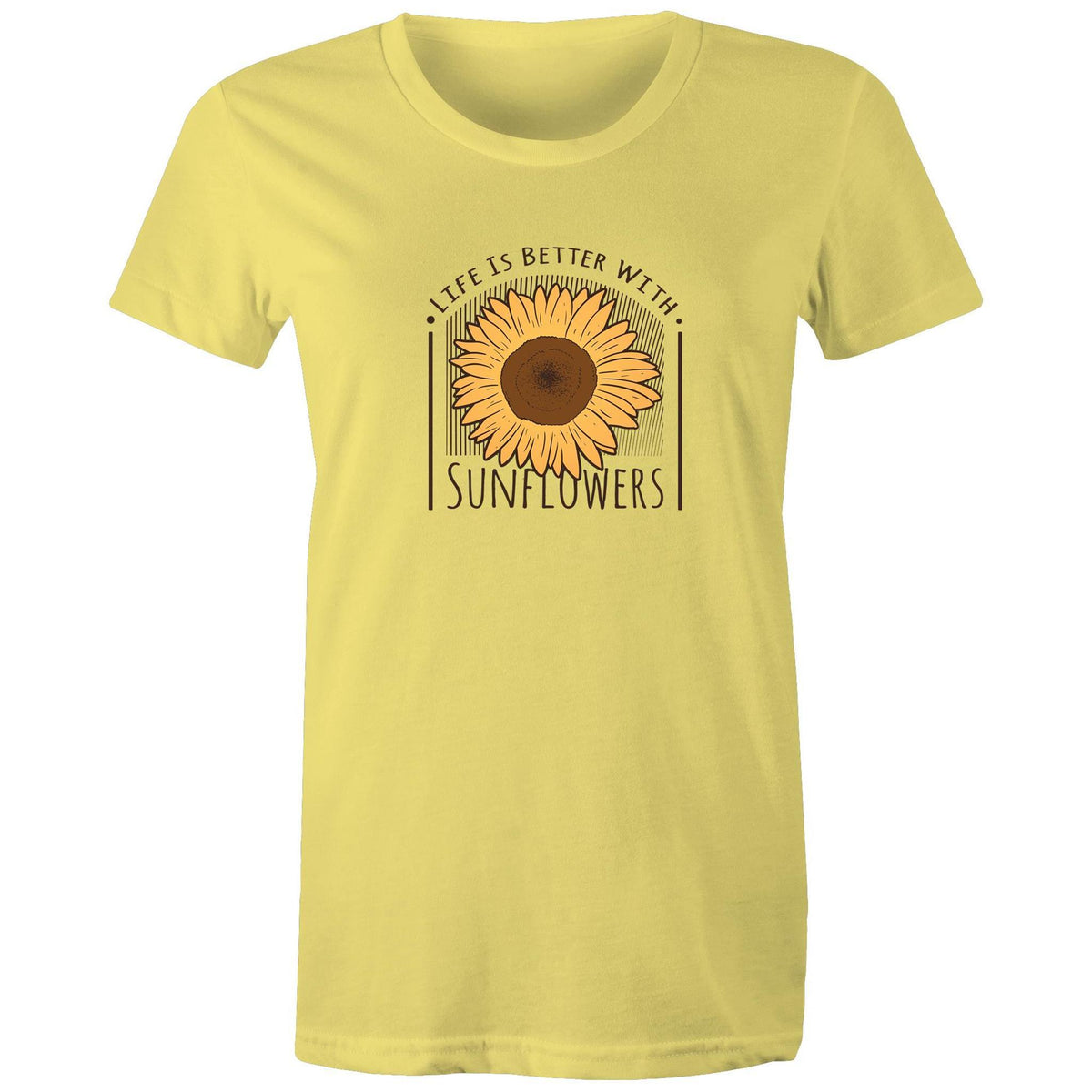 Women's Life Is Better With Sunflowers T-shirt