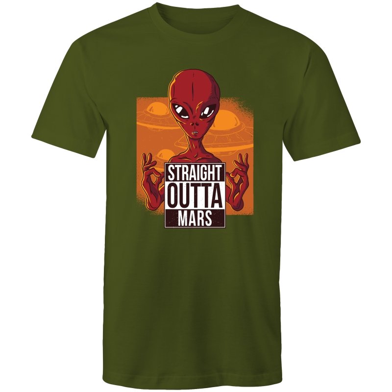 Men's Straight Outta Mars T-shirt