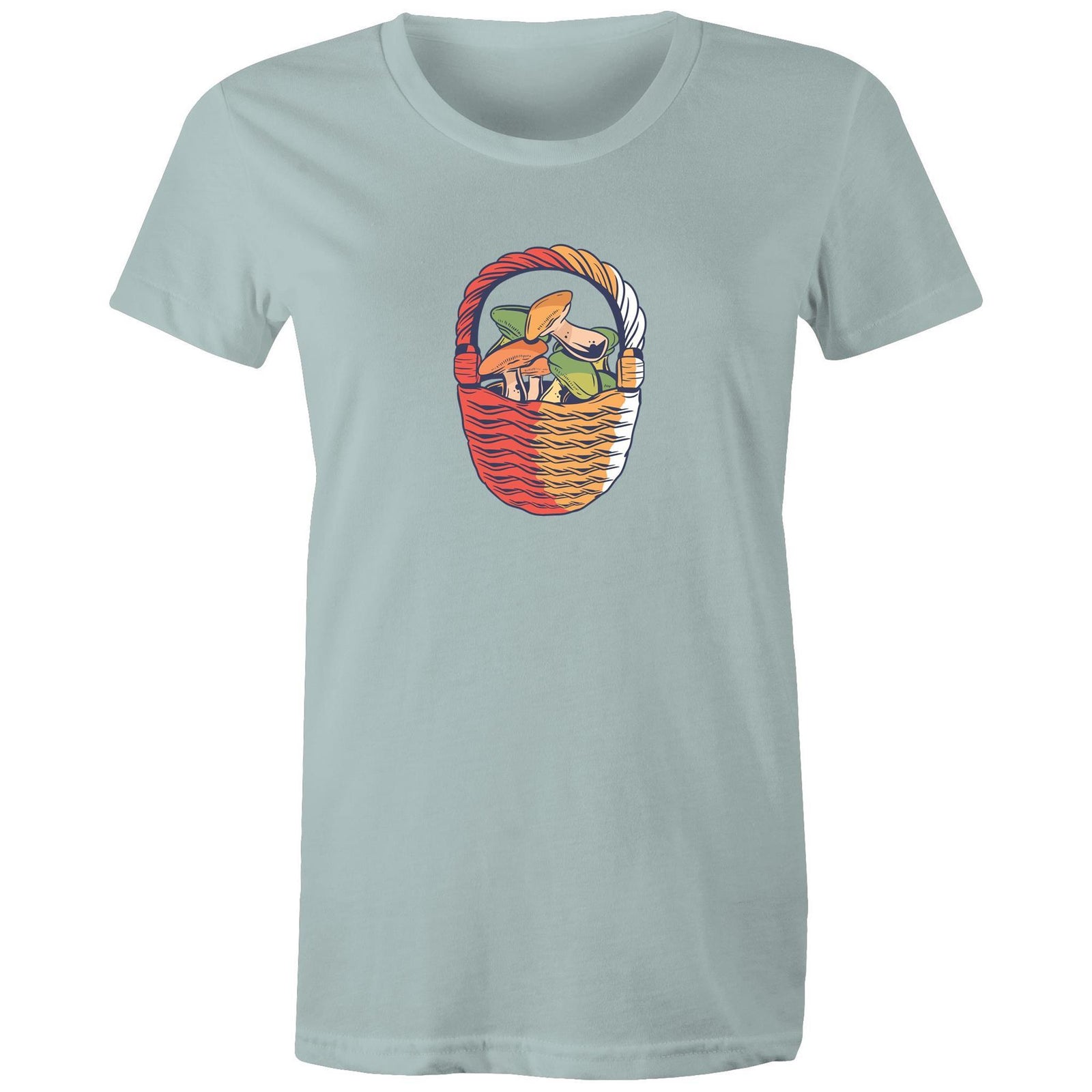Women's Mushroom Basket T-shirt
