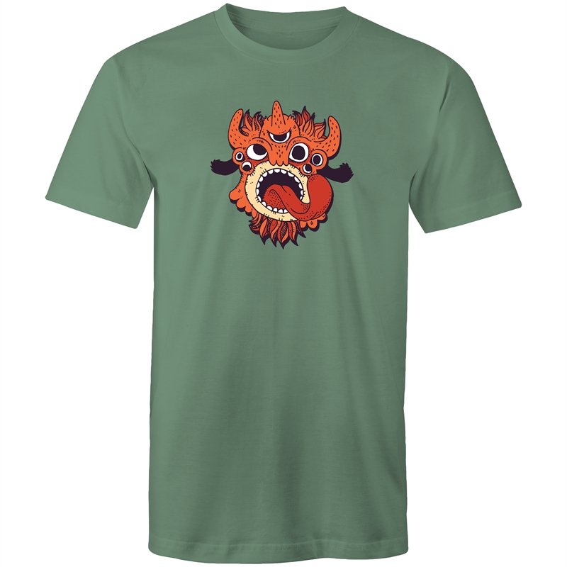 Men's Orange Monster T-shirt