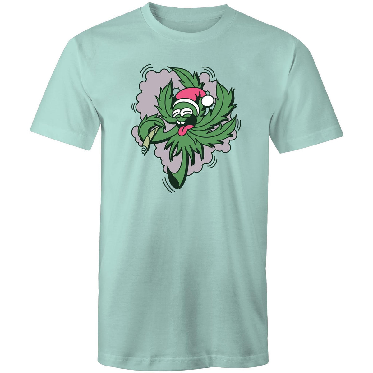 Men's Santa Weed T-shirt