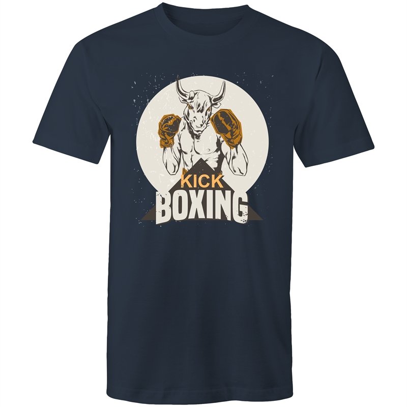 Men's Kick Boxing Bull T-shirt