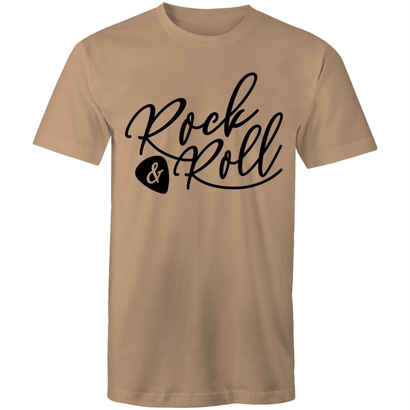 Men's Classic Rock And Roll Logo T-shirt