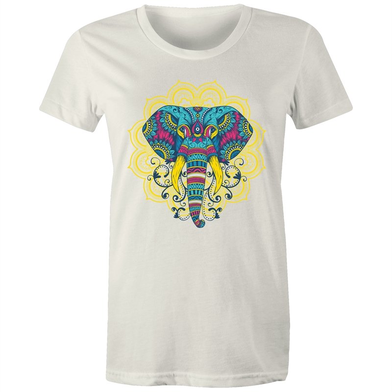 Women's Mandala Elephant T-shirt