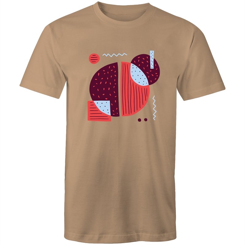 Men's Abstract Coffee Bean T-shirt