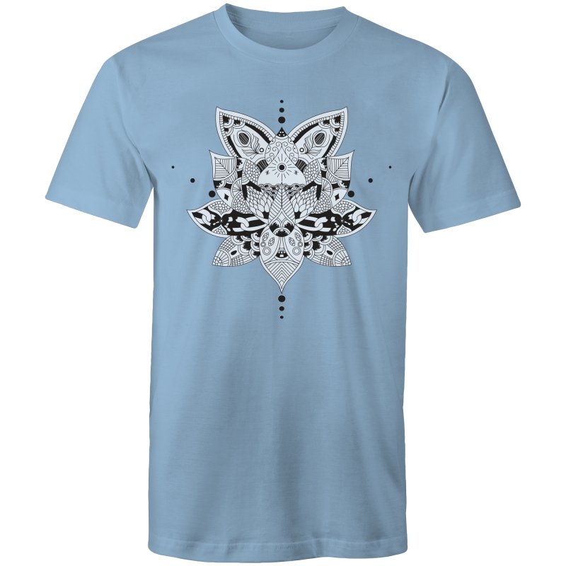 Men's Lotus Mandala Yoga T-shirt