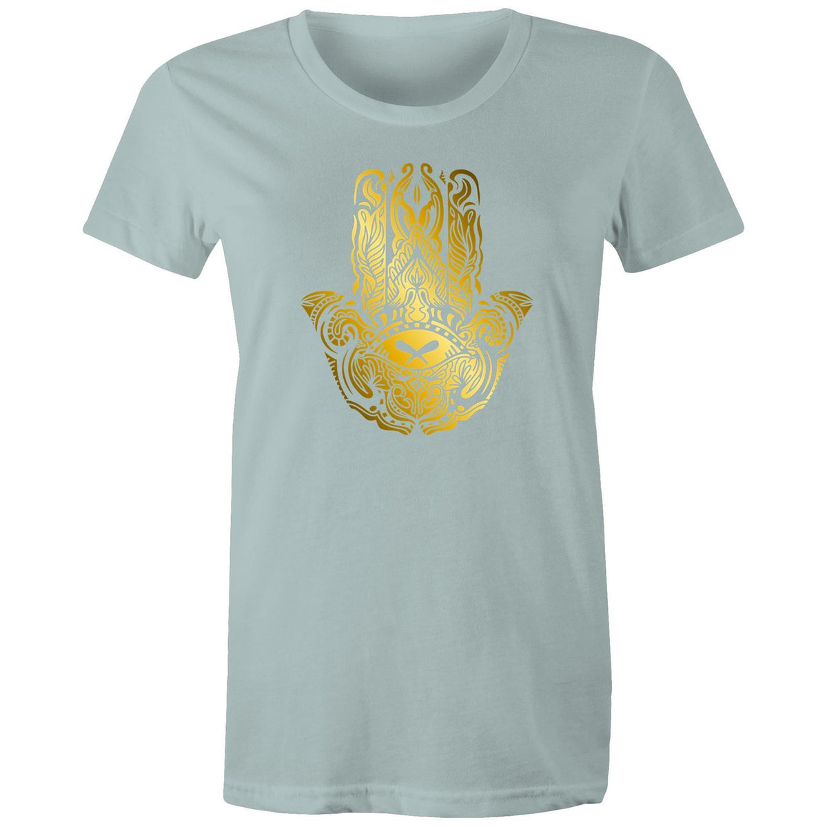 Women's Golden Hamsa Hand T-shirt