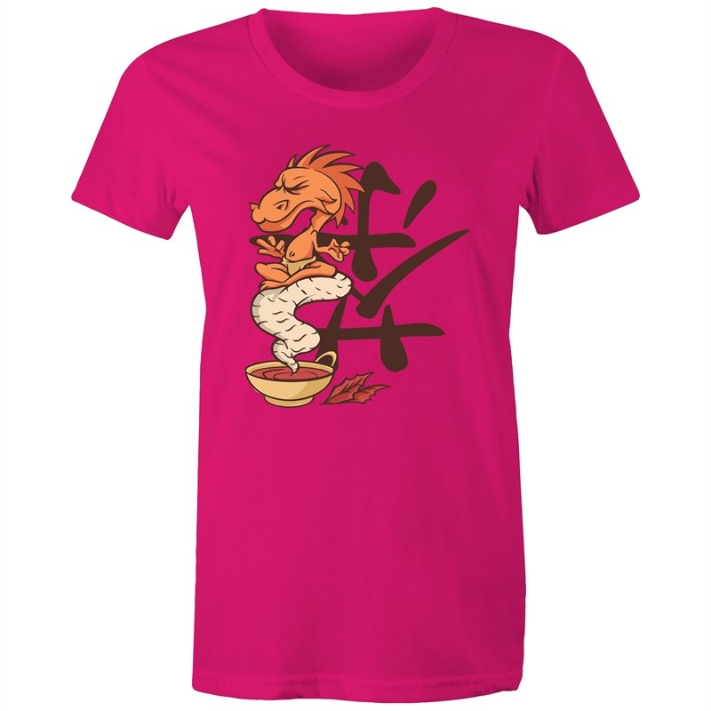 Women's Meditating Dragon T-shirt