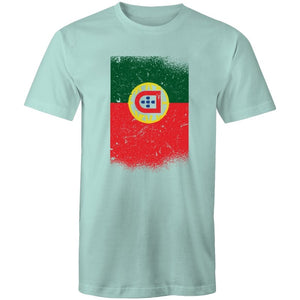 Men's Abstract Portuguese Flag T-shirt