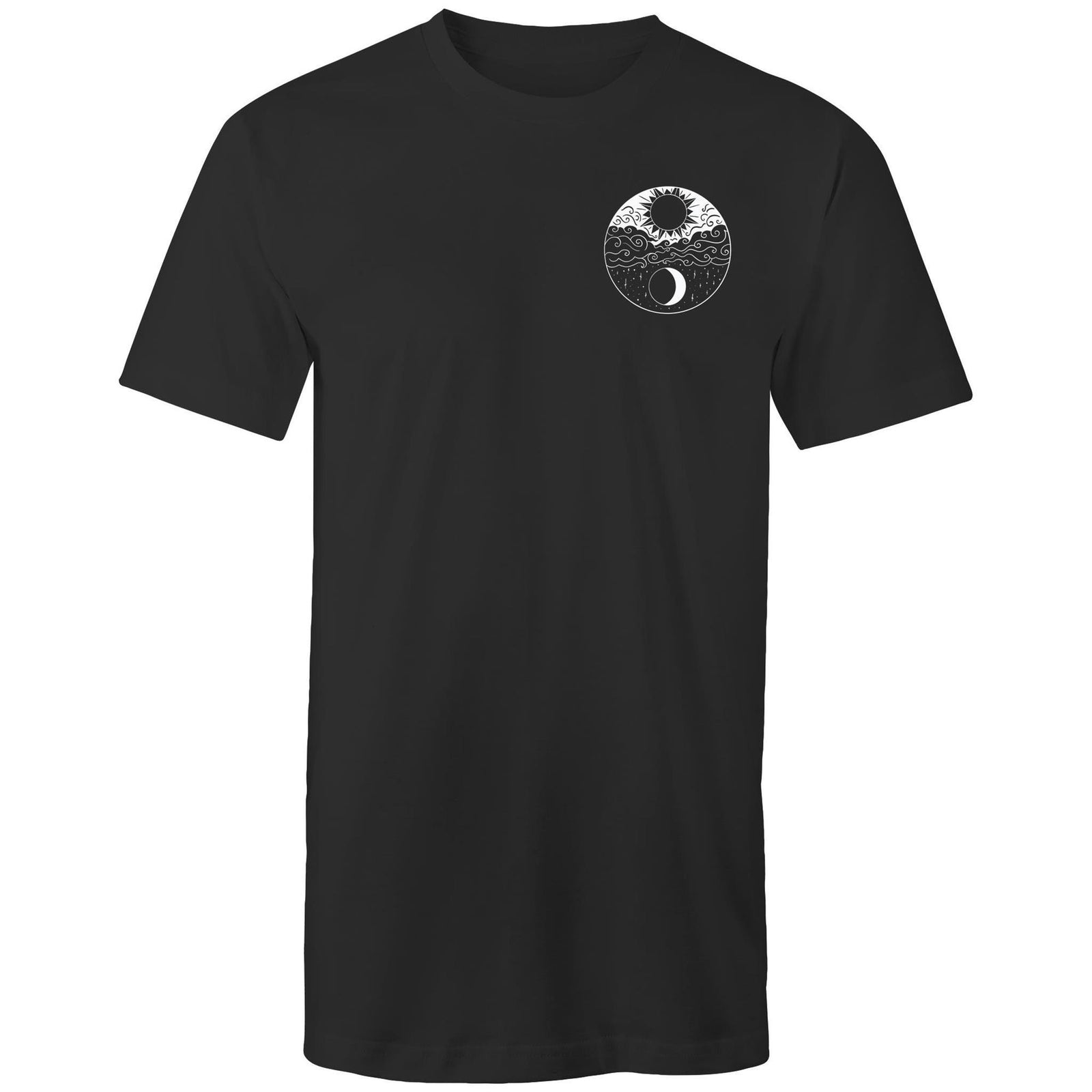 Men's Sun And Moon Pocket Tall Tee T-shirt