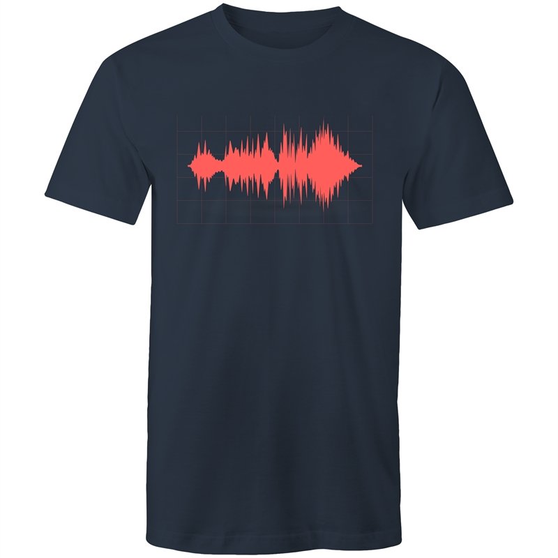 Men's Soundwave Grid T-shirt