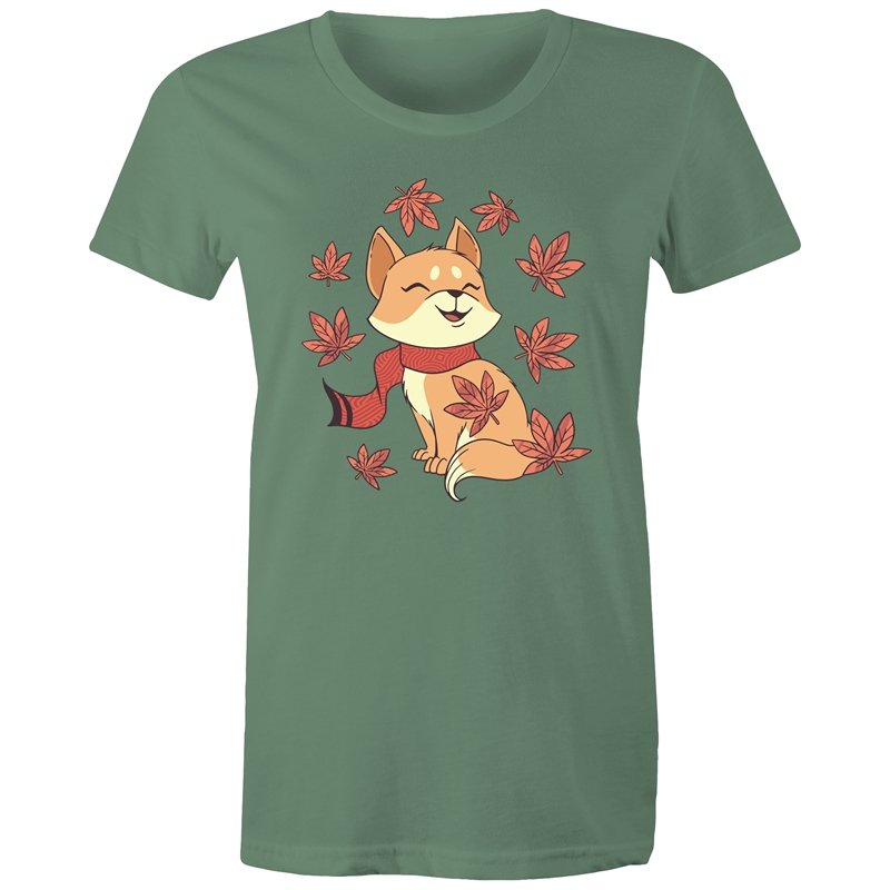 Women's Cute Spring Fox T-shirt