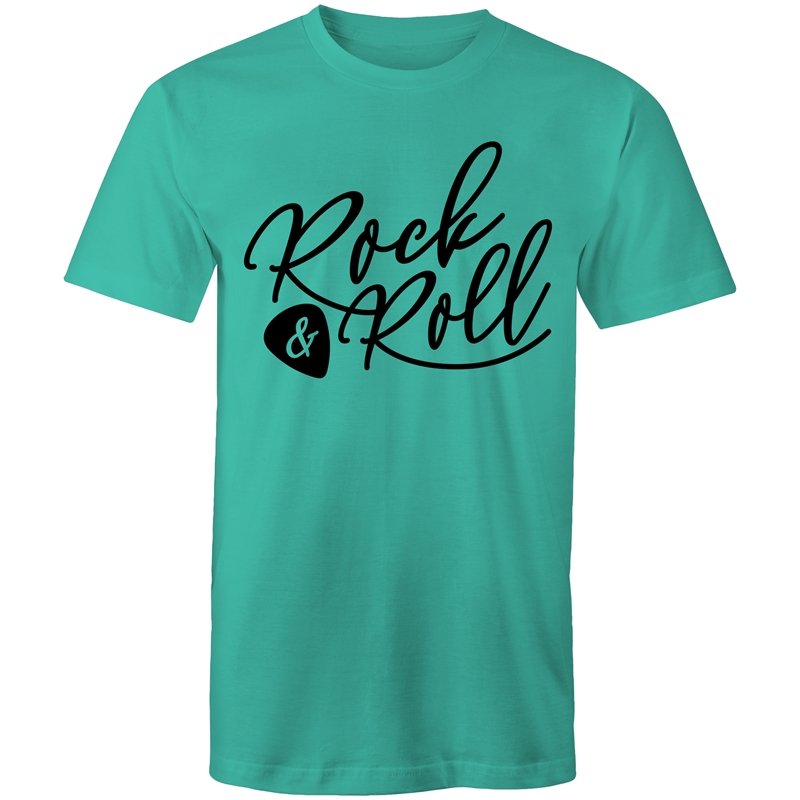 Men's Classic Rock And Roll Logo T-shirt