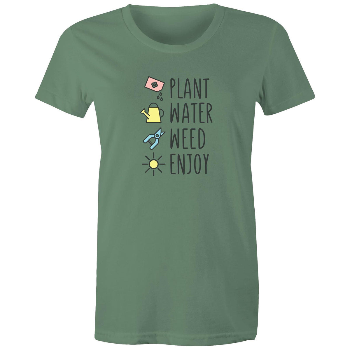 Women's Gardening Steps T-shirt