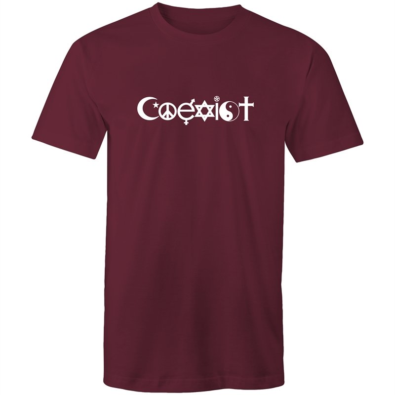 Men's Coexist Lettering T-shirt
