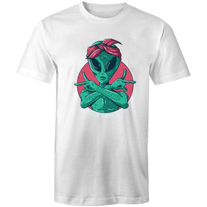 Men's Gangsta Alien T-shirt