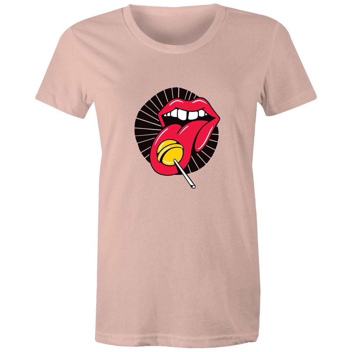 Women's Lollipop Lips T-shirt