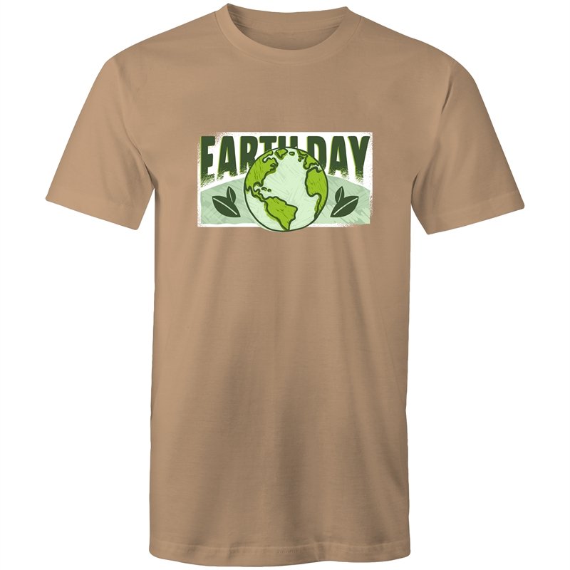 Men's Earth Day Green Logo T-shirt