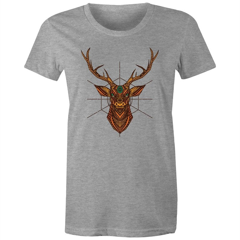 Women's Mandala Reindeer T-shirt