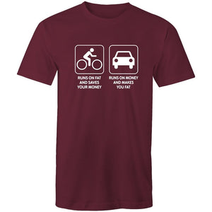 Men's Bike Vs Car T-shirt