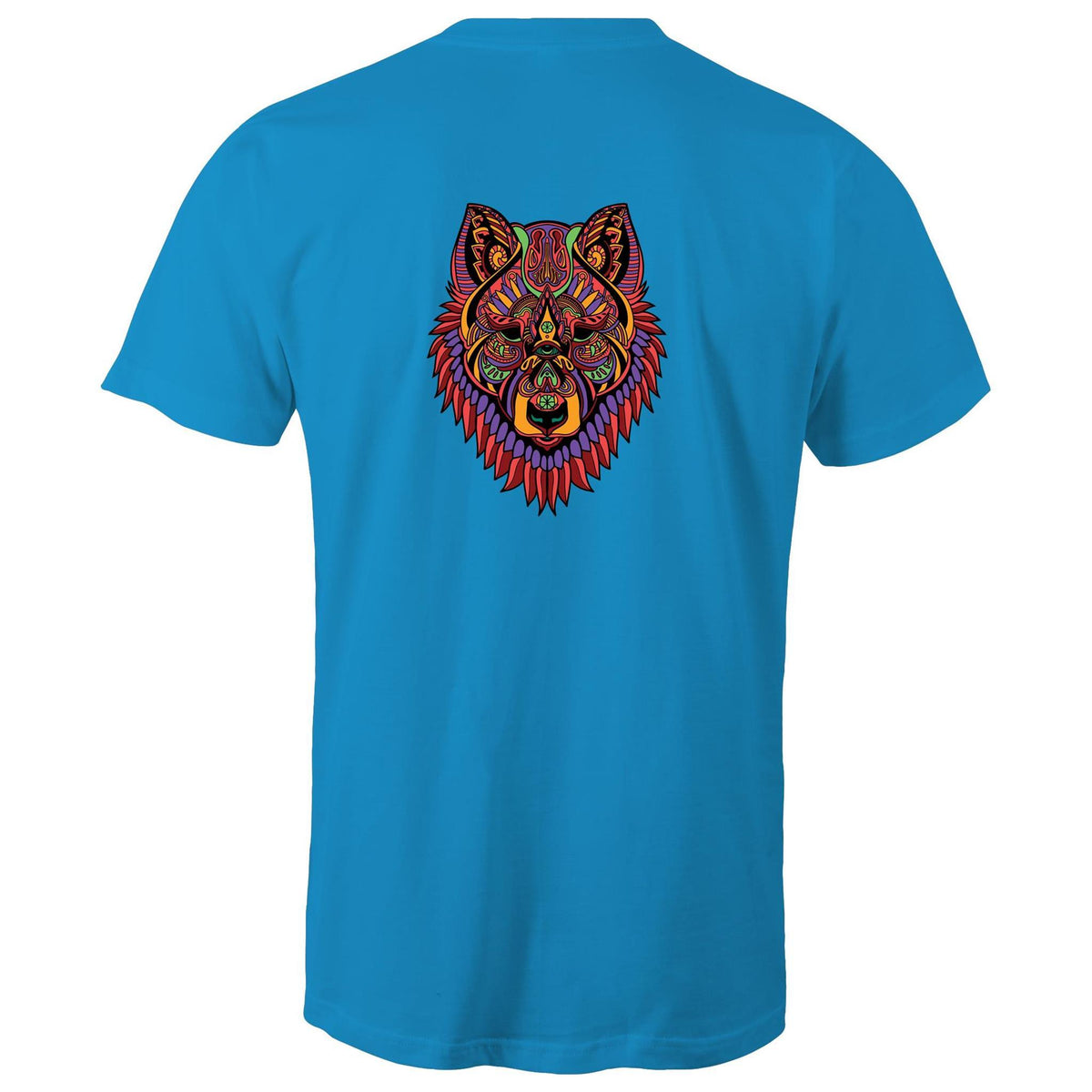 Men's Mandala Wolf T-shirt