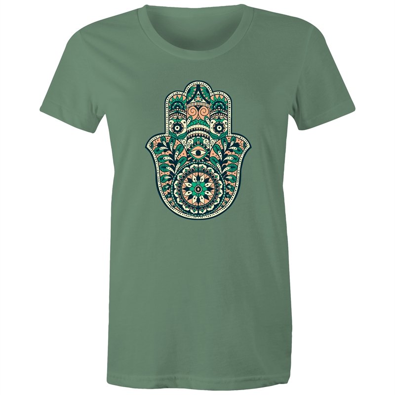Women's Masala Hasama Hand T-shirt