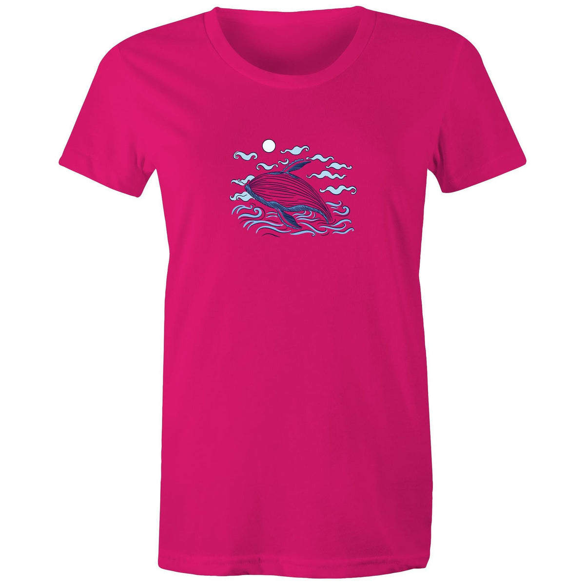 Women's Whale Ocean T-shirt