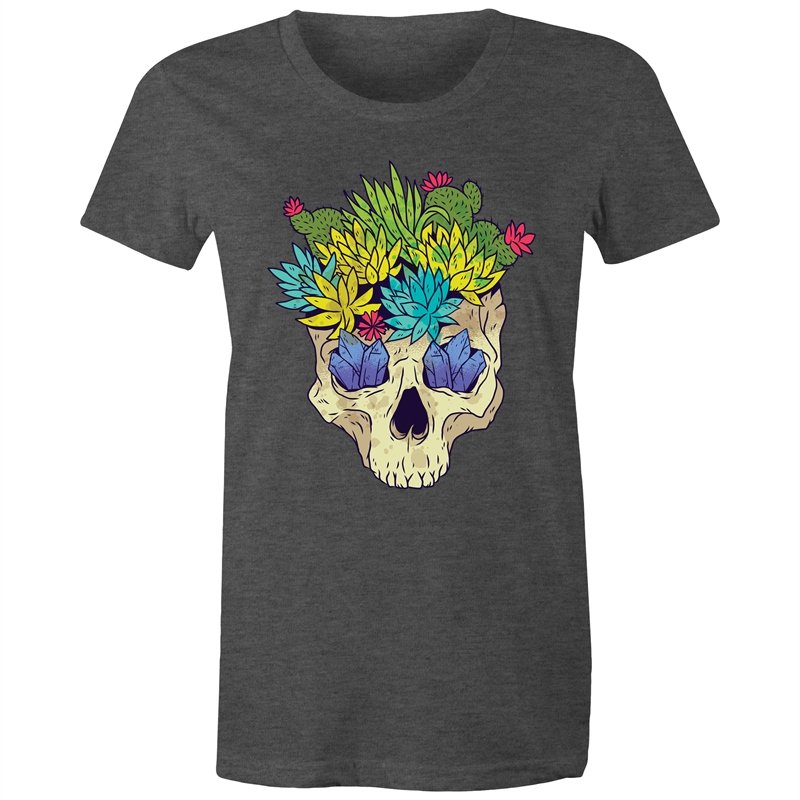 Women's Cactus Skull T-shirt