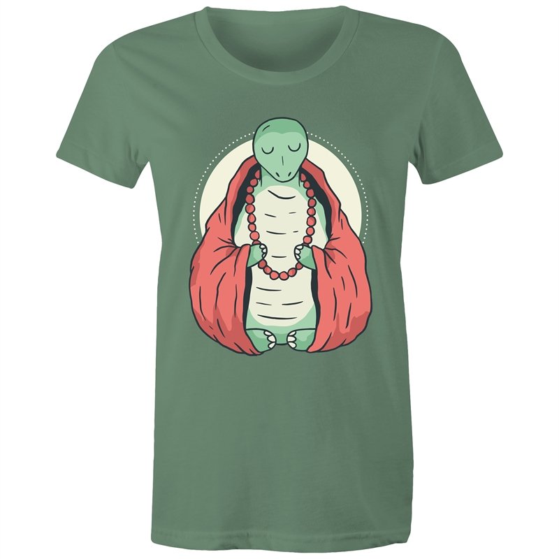 Women's Meditating Turtle T-shirt