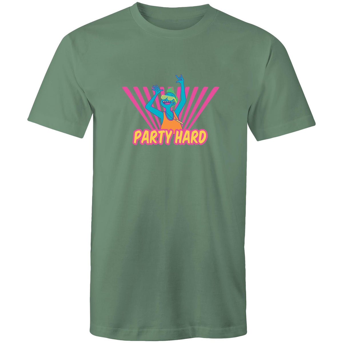 Men's Neon Party Hard T-shirt