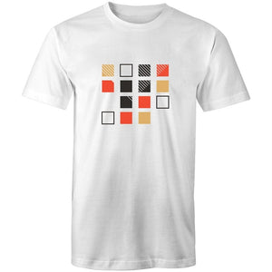 Men's Abstract Red Box T-shirt