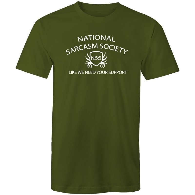 Men's National Sarcasm Society T-shirt