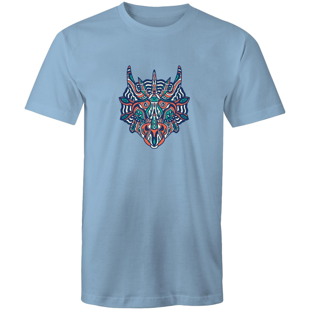 Men's Mandala Triceratops T-shirt