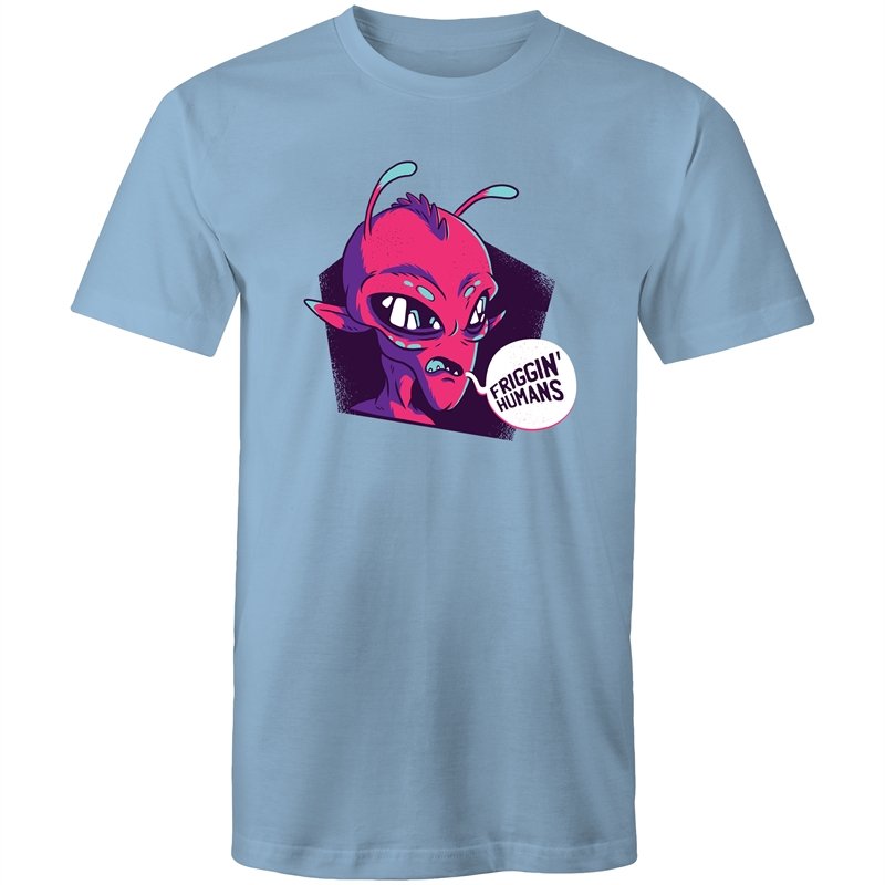 Men's Alien Friggen Human's T-shirt