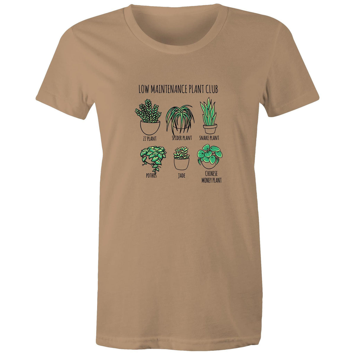 Women's Low Maintenance Plants T-shirt
