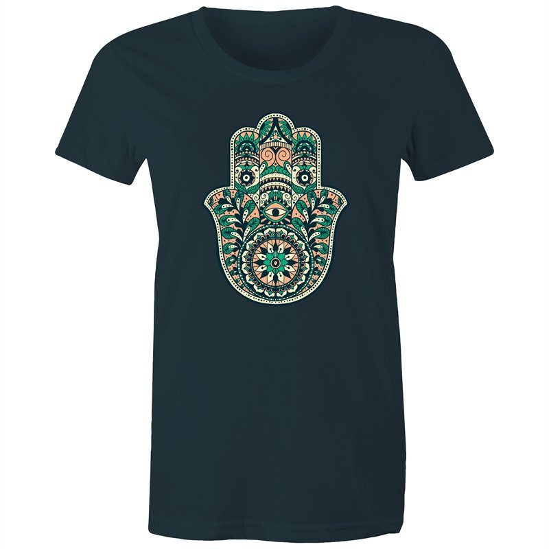 Women's Masala Hasama Hand T-shirt
