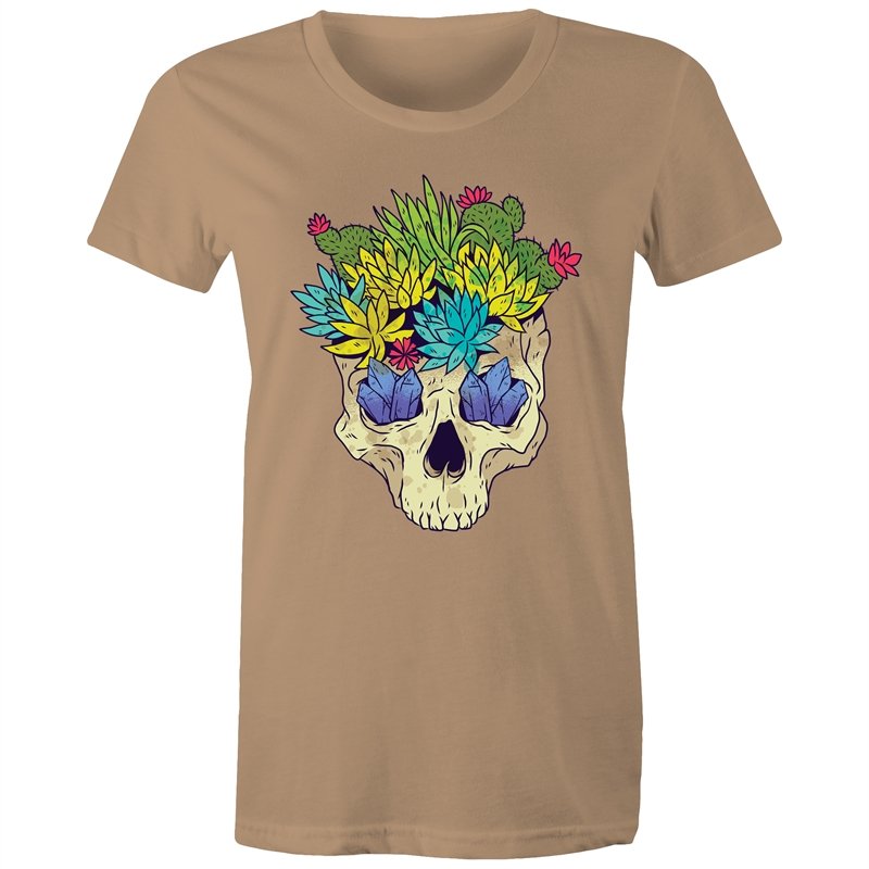 Women's Cactus Skull T-shirt