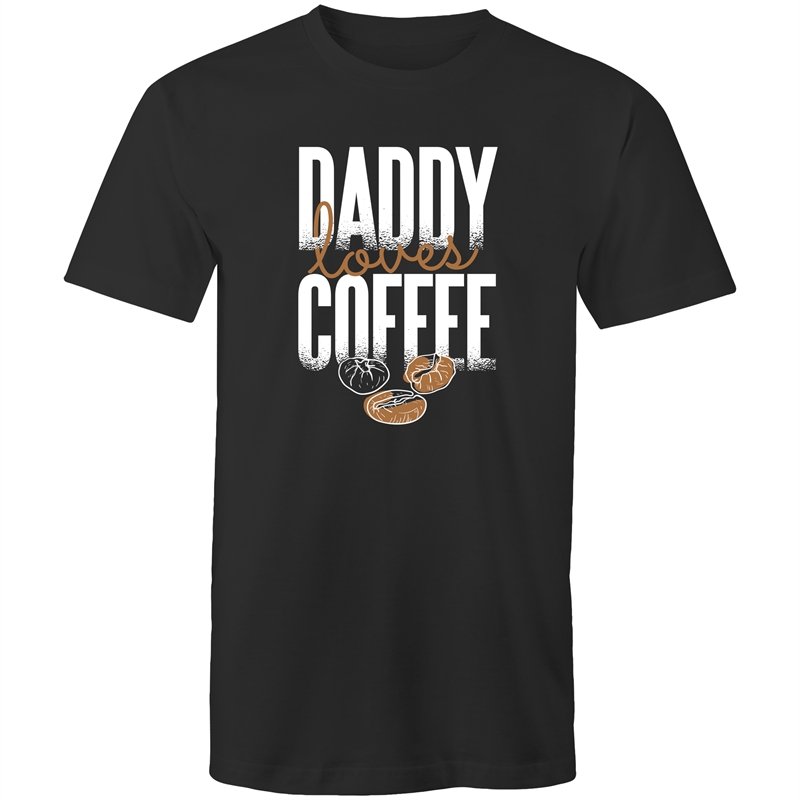Men's Daddy Loves Coffee T-shirt