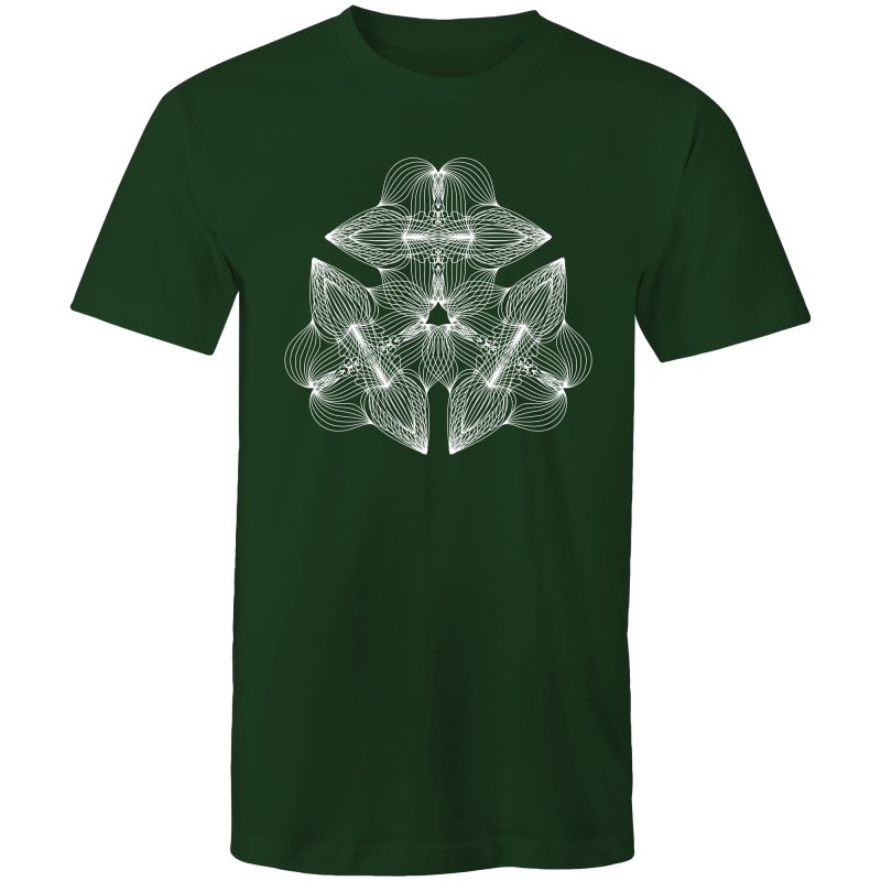 Men's Abstract Geometric Graphic Tee