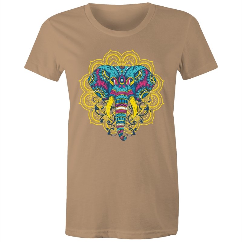 Women's Mandala Elephant T-shirt